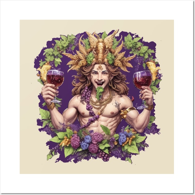 dionysus Wall Art by godzilla